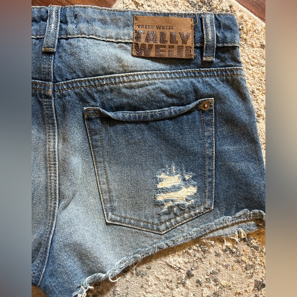 usa flag distressed Jean Shorts - Picture 6 of 6